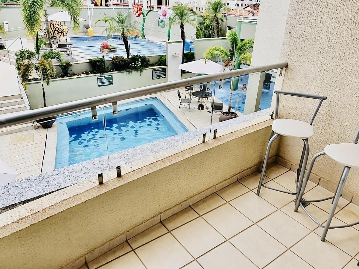 Flat Pertinho Do Hot Park Aparthotel Rio Quente Exteriör bild